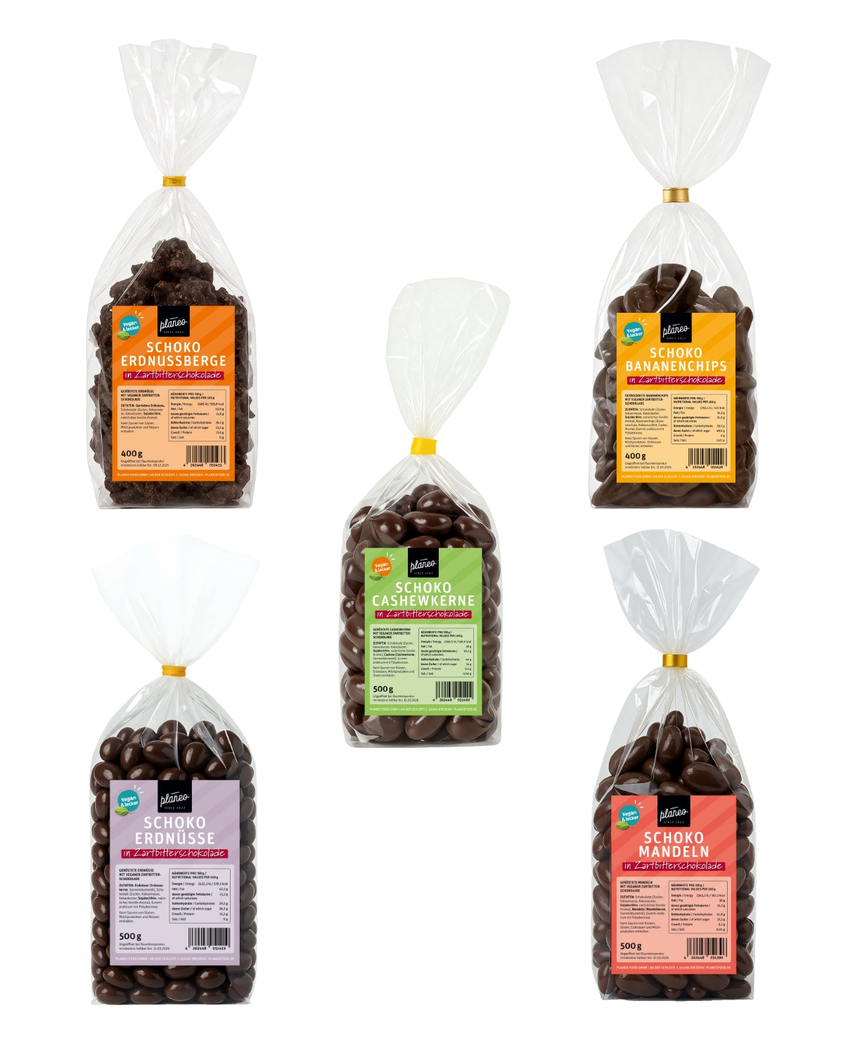planeo - Schoko-Nuss-Bundle