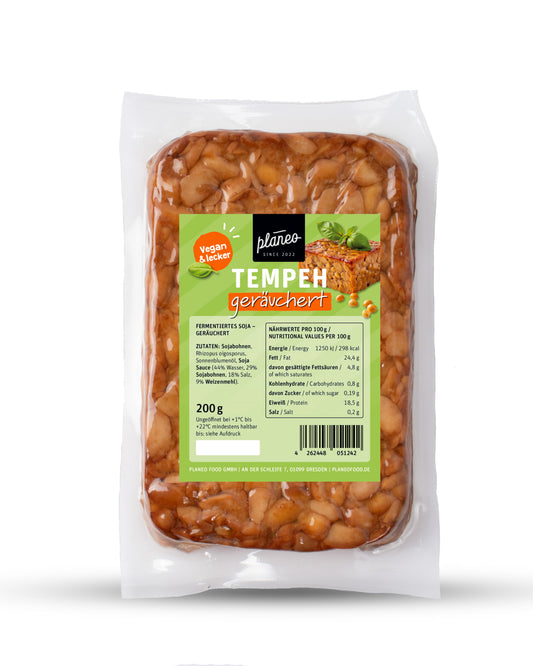 Fein geräucherter Tempeh zum kleinen Preis bei planeo kaufen!