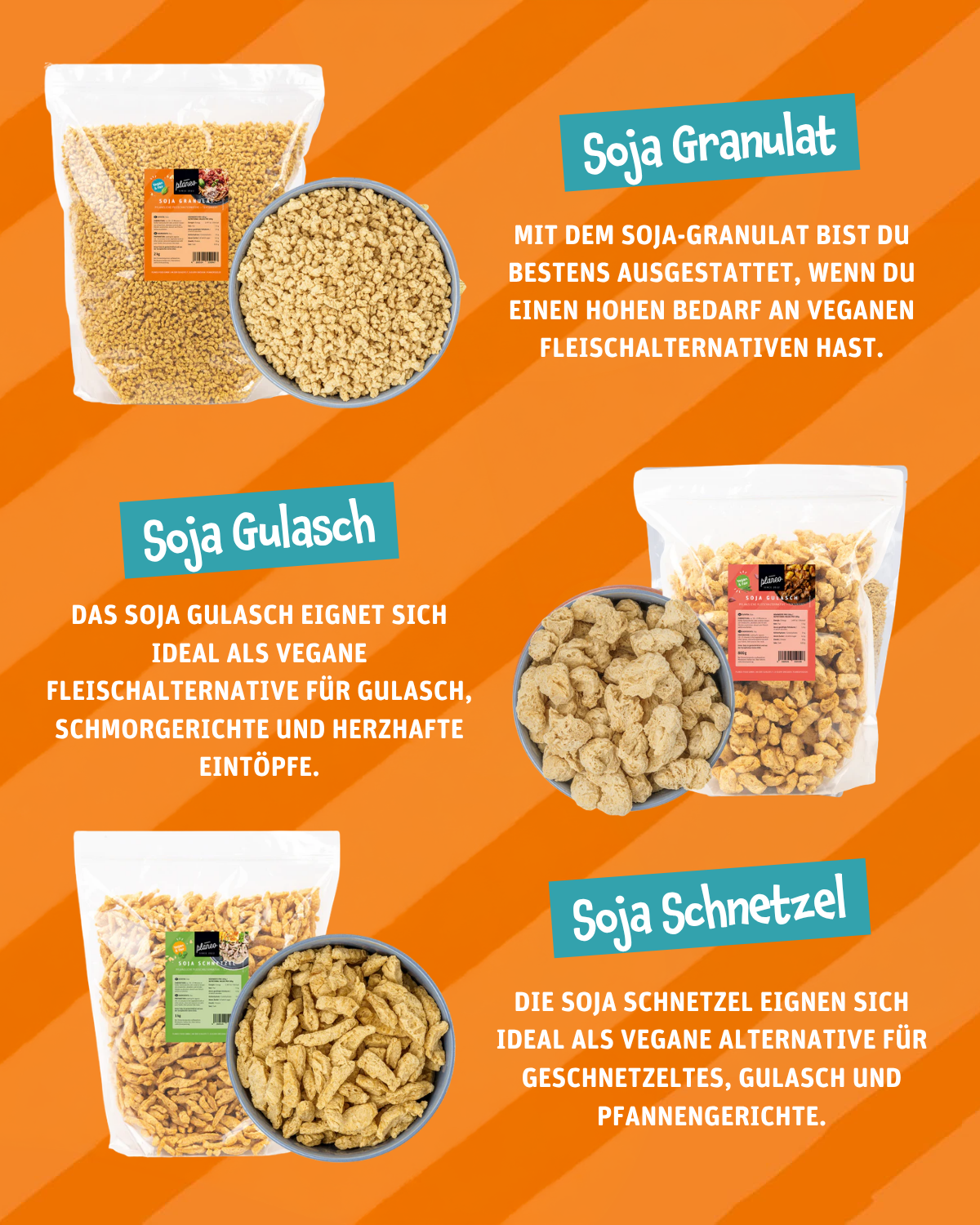 planeo - Trockensoja-Bundle