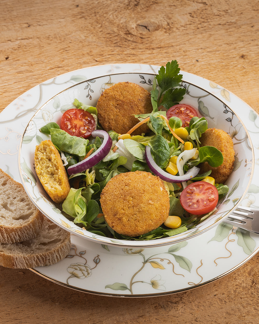 Falafel-Taler auf Kichererbsenbasis von planeo - günstig und lecker!