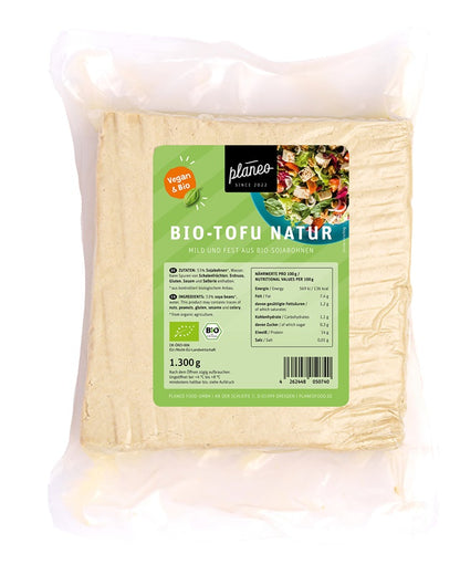 Für Alle, die einen großen Bedarf an BIO Tofu Natur von planeo haben, haben wir extra dieses Großpack im Angebot.