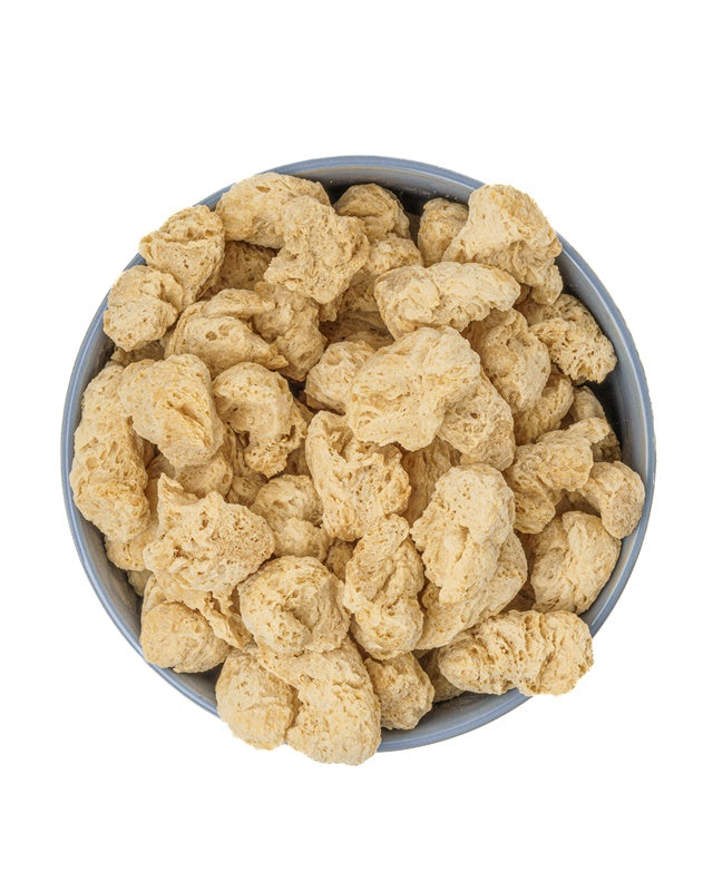 Die Soja Gulasch 800g-Packung von planeo ist ideal für Familien und WGs!