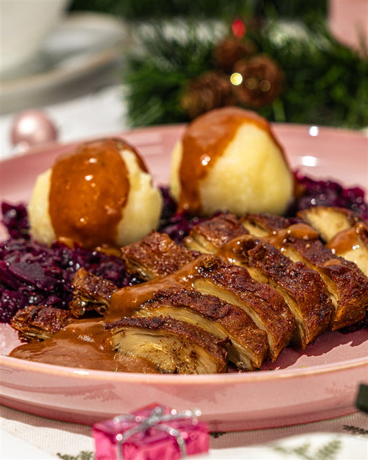 Das deftige Weihnachts-Sparpaket von planeo mit Entenbrust und Bratensauce !