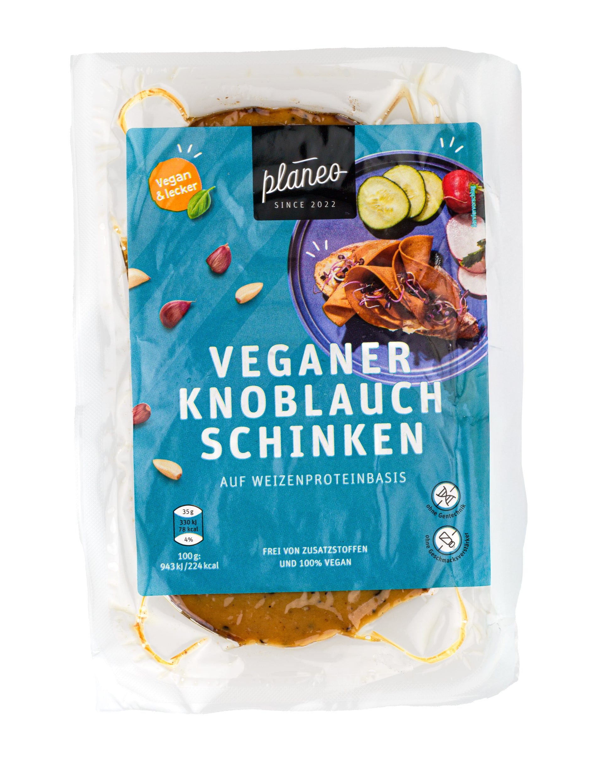 Veganer Knoblauch-Schinken lecker und günstig bei planeo kaufen! 