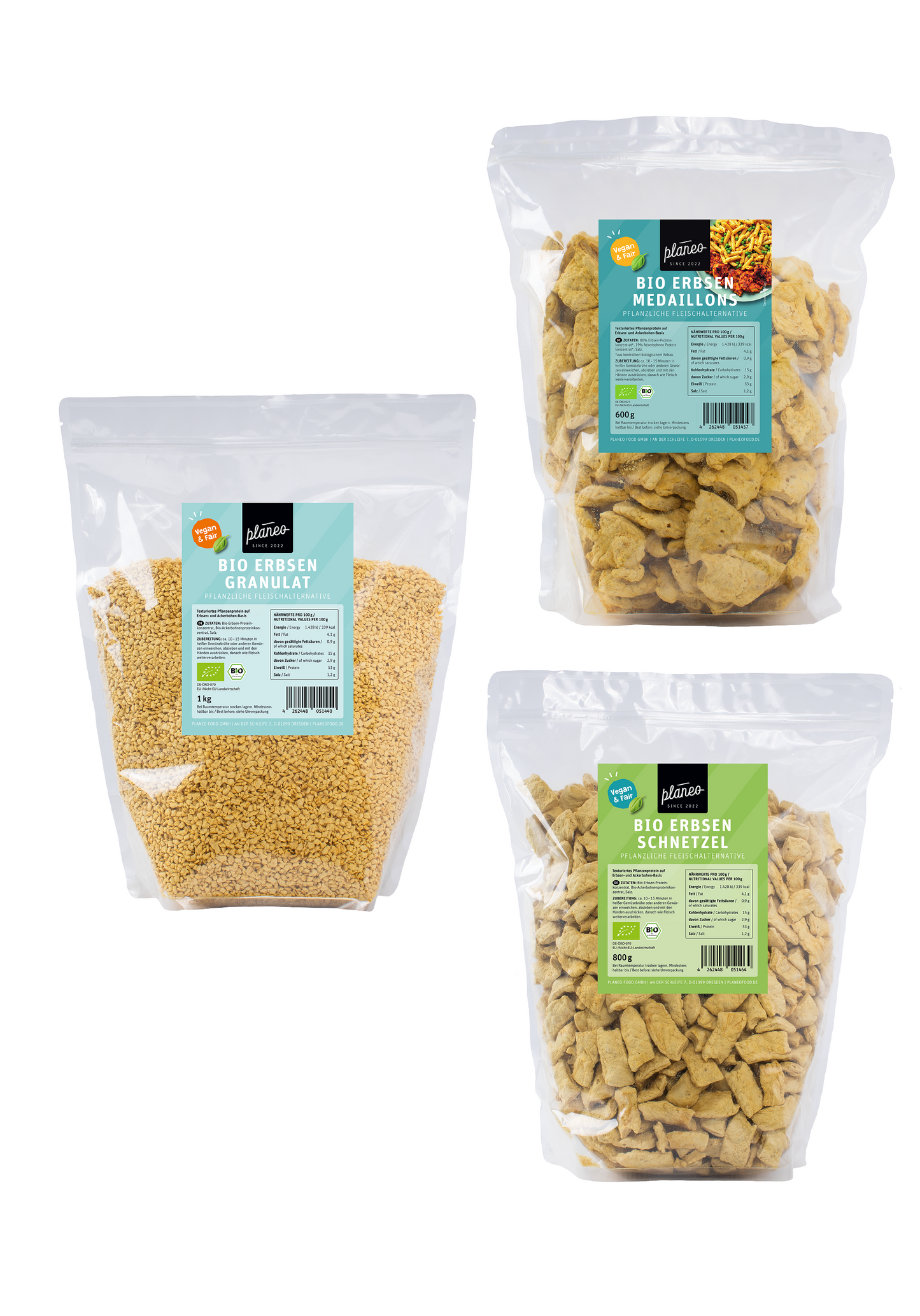 planeo - Trockenerbse-Bundle