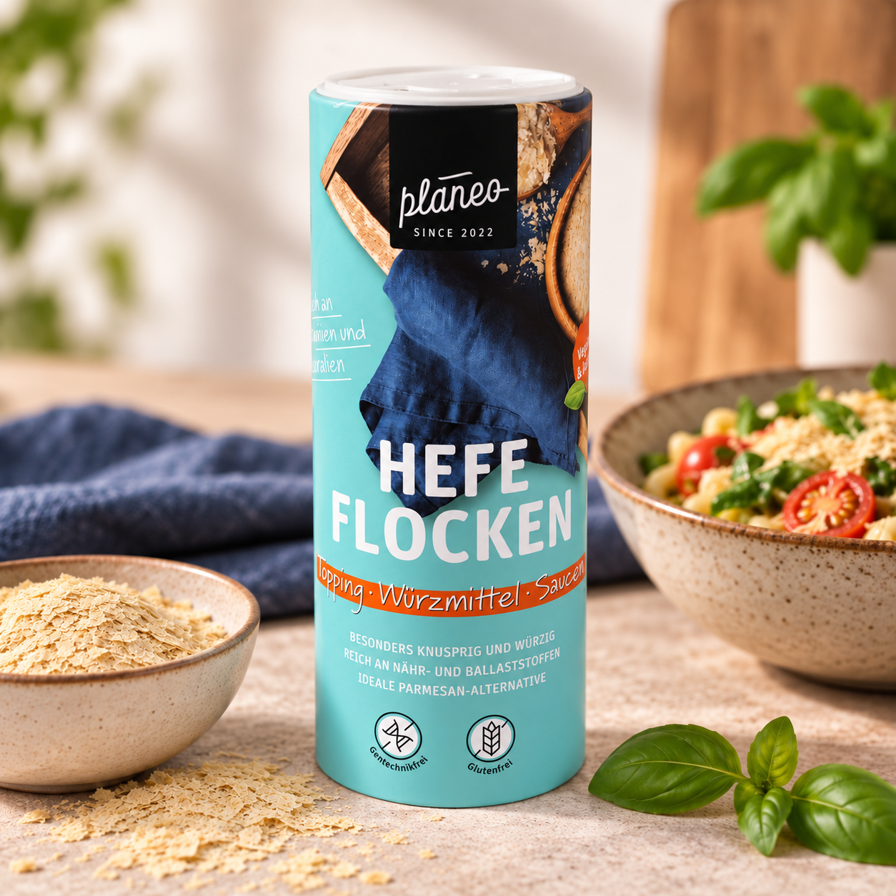 planeo - Hefeflocken im Streuer 80g