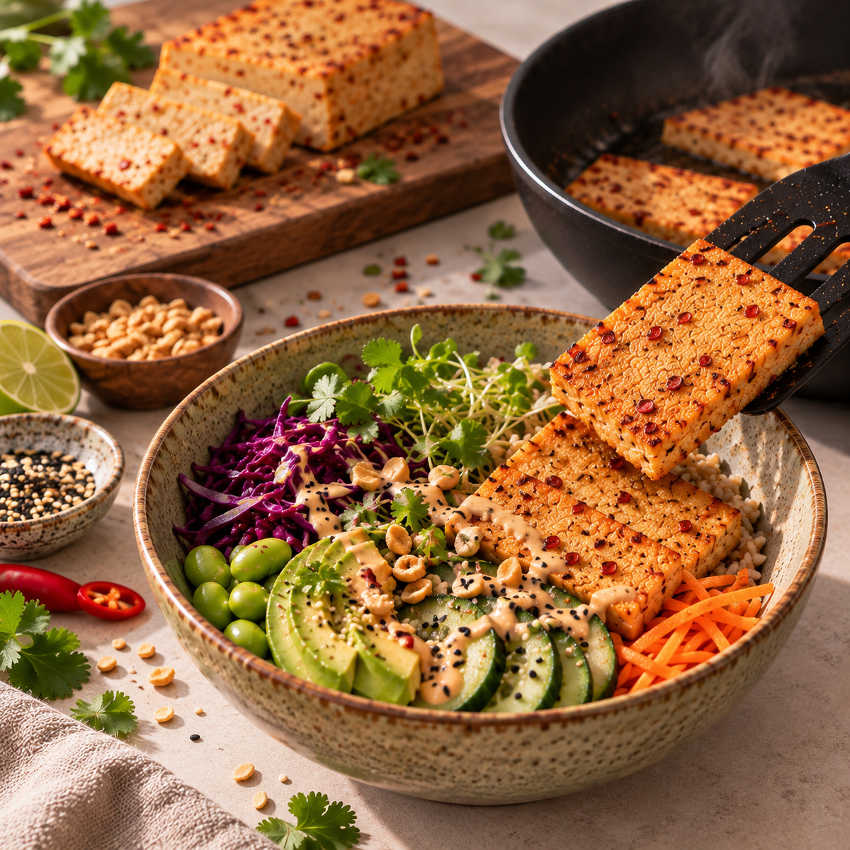 Tofu-Bundle - mariniert