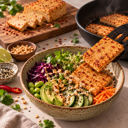 Tofu-Bundle - mariniert