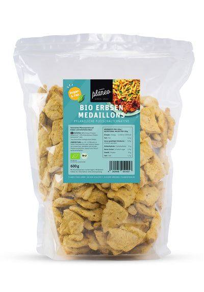 planeo - BIO Erbsen Medaillons 600g