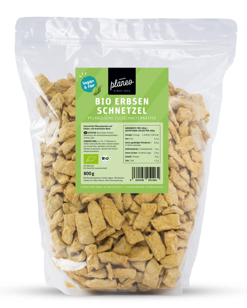 planeo - BIO Erbsen Schnetzel 800g
