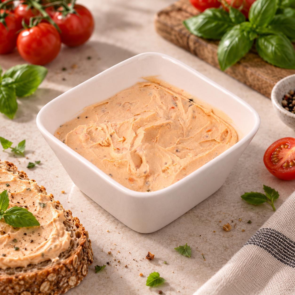 planeo - Frischcreme Tomate & Basilikum 150g