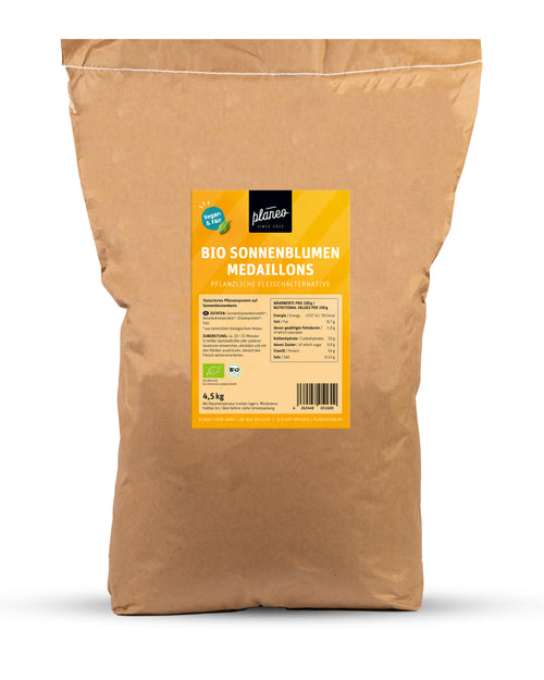 planeo - BIO Sonnenblumen Medaillons 4,5kg