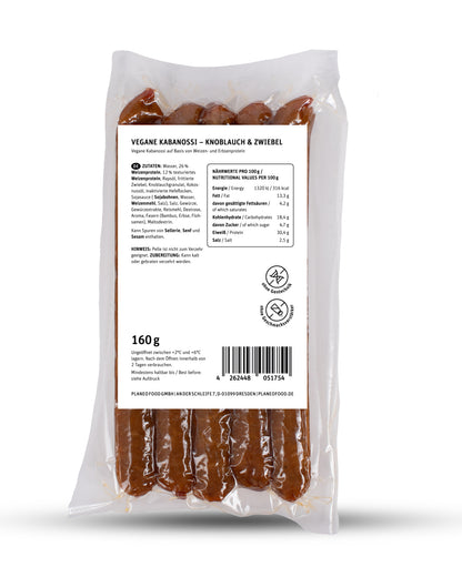 planeo - Vegane Kabanossi - Knoblauch & Zwiebel