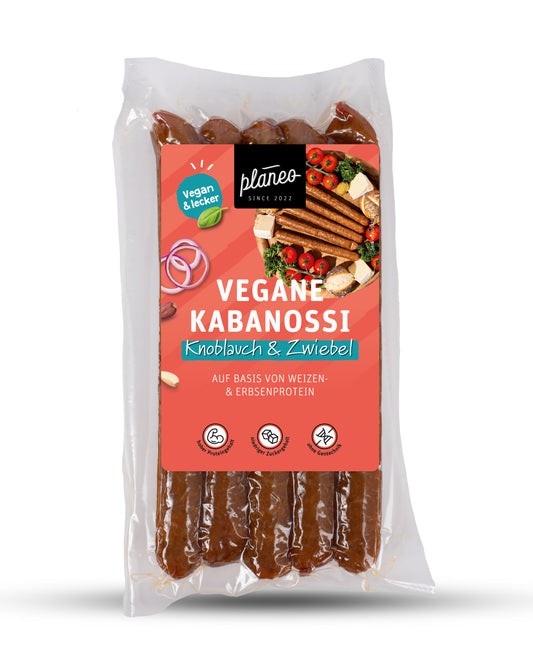 planeo - Vegane Kabanossi - Knoblauch & Zwiebel