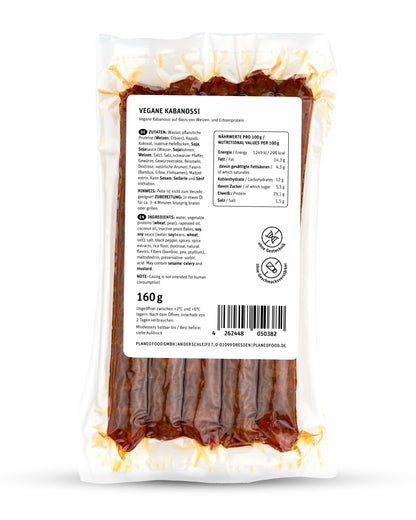 Die Vegane Kabanossi von planeo ist ein toller Snack für Zwischendurch.