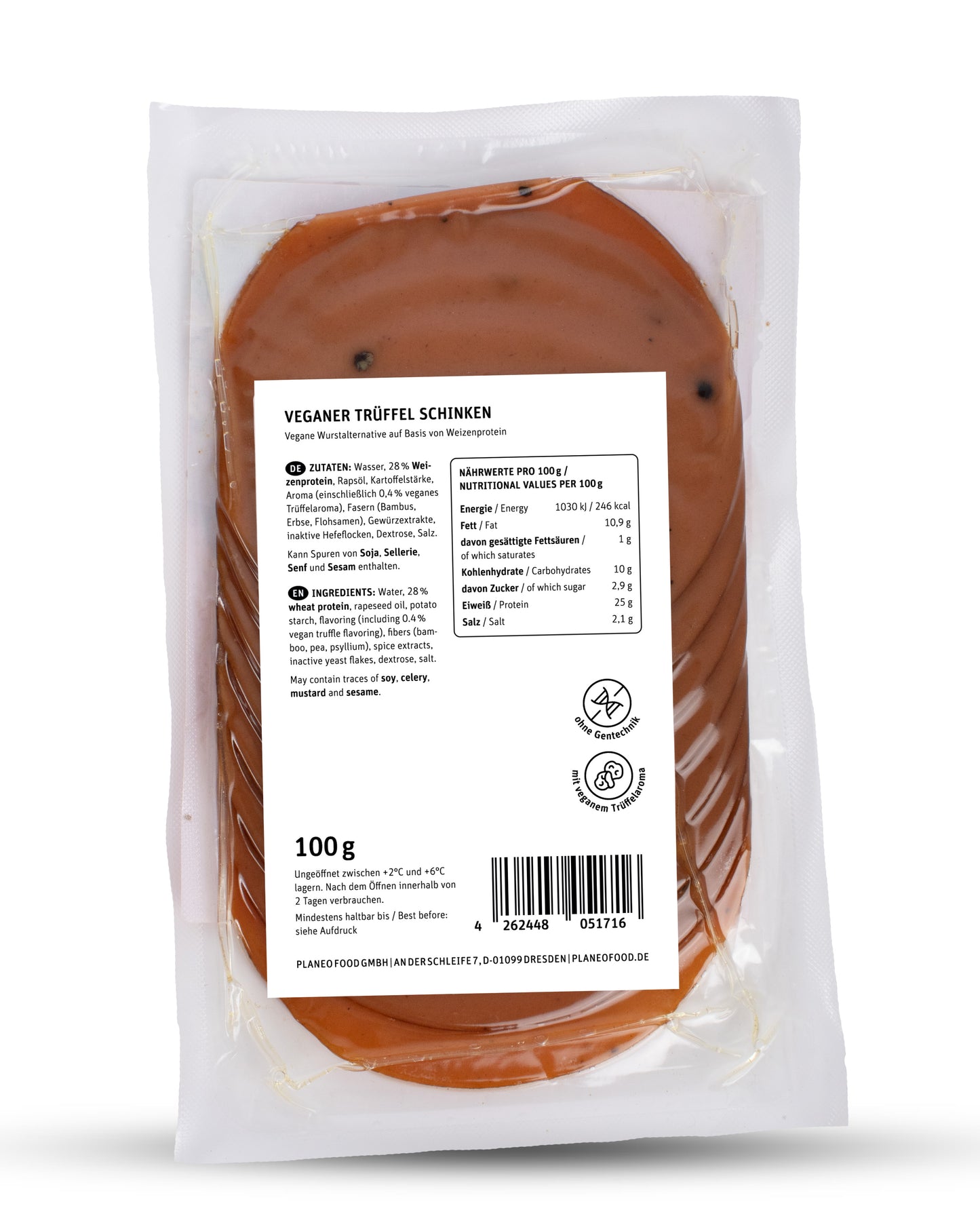 planeo - Veganer Trüffel Schinken