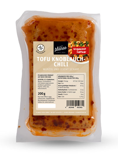planeo - Tofu Knoblauch & Chili 200g ungekühlt