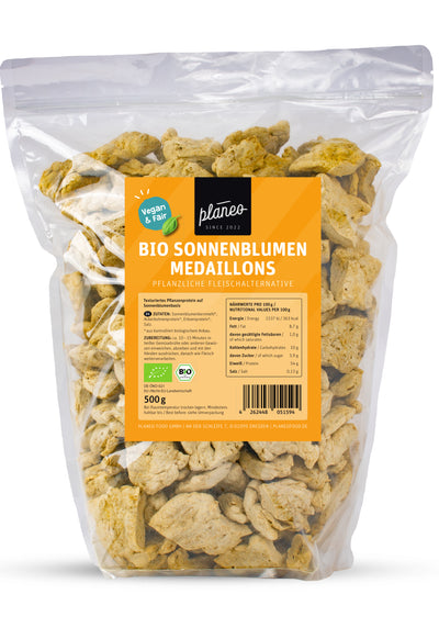 planeo - BIO Sonnenblumen Medaillons 500g