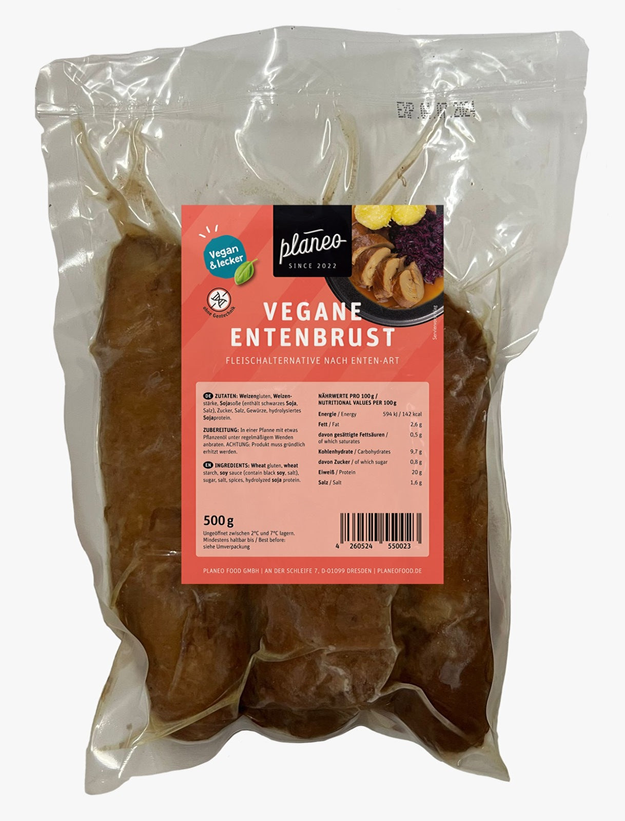 Die Vegane Entenbrust von planeo - einfach nur köstlich und unwiderstehlich!